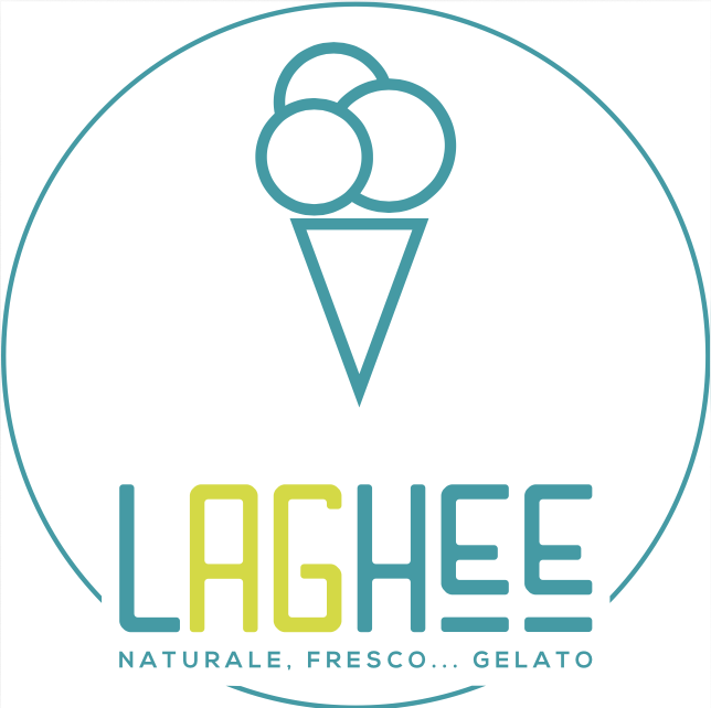 Logo Laghee — Naturale, fresco… gelato